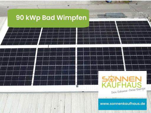 10 kWp Photovoltaikanlage Bad Wimpfen