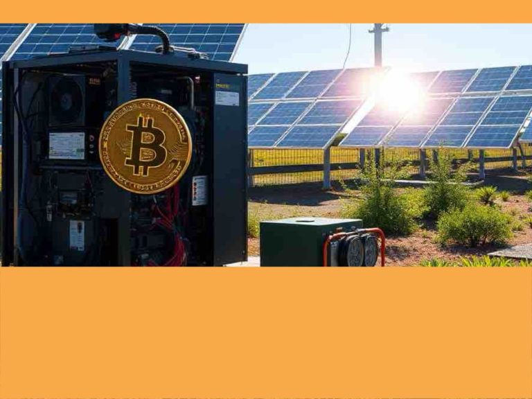 Bitcoin Mining mit Solarstrom